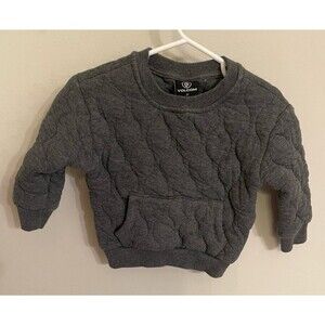 Grey Gray Volcom Toddler Sweatshirt, Size 2T